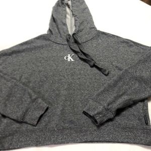 CALVIN Klein Women’s Cropped Hoodie Size Large